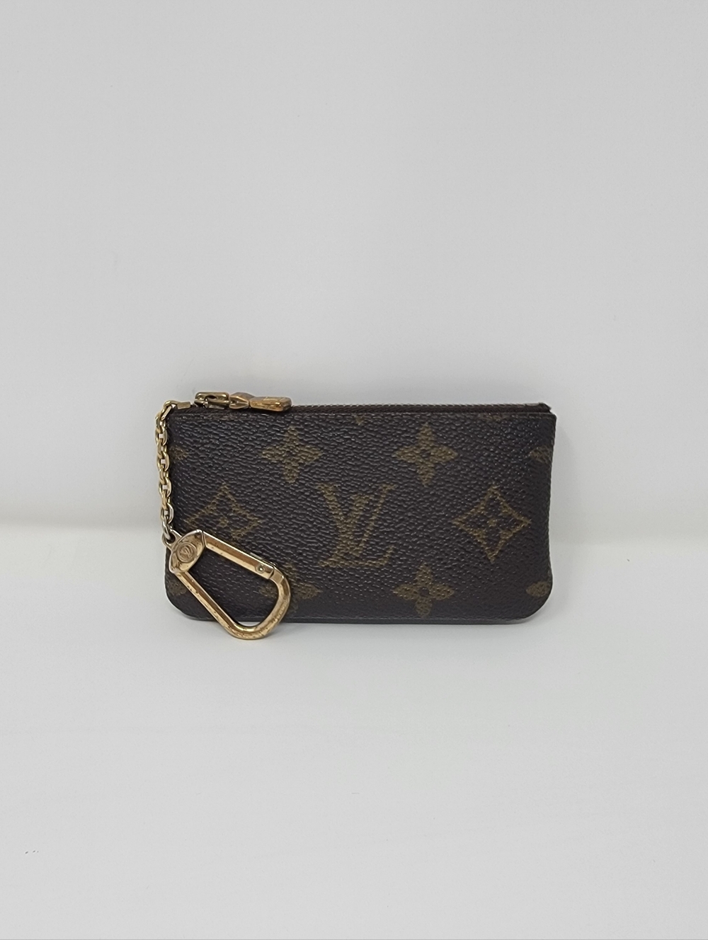 Vintage Louis Vuitton Monogram Leather Key Cles Wallet